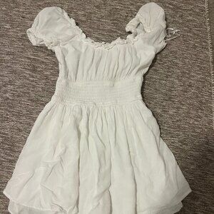 Hollister White Skort Dress - Small